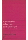 Hermann Hesse - Geheimnisse