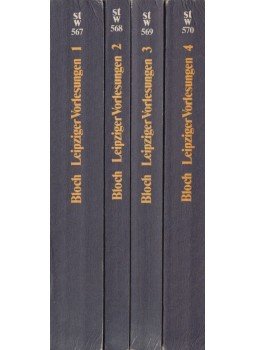 Bloch, Ernst - Leipziger Vorlesungen zur Geschichte der Philosophie 1950-1956 I-IV., Frankfurt am Main 1985 antikvár könyv