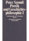 Szondi, Peter - Poetik und Geschichtsphilosophie I.