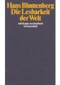 Blumenberg, Hans - Die Lesbarkeit der Welt