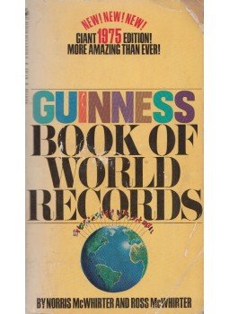 McWhirter, Norris, McWHIRTER,  ROSS - Guinness Book Of World Records Giant 1975, New York 1975 antikvár könyv