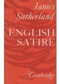 James Sutherland - English Satire