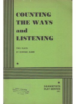Albee, Edward - Counting The Ways and Listening Albee, Edward - Counting The Ways and Listening, 1978 antikvár könyv