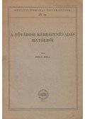 Büky Béla - A fővárosi keresztnévadás hatóerői