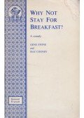 Gene Stone,Ray Cooney - Why Not Stay for Breakfast?