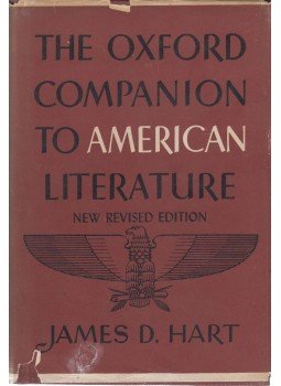 James D. Hart - The Oxford Companion to American Literature, New York 1956 antikvár könyv