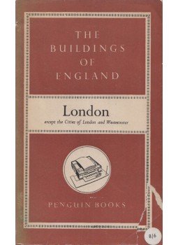 Nikulaus Pevsner - The Buildings of England : London Nikulaus Pevsner - The Buildings of England : London, Harmondsworth 1952 antikvár könyv