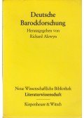 Richard Alewyn - Deutsche Barockforschung