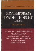 Simon Noveck - Contemporary Jewish Thought: A Reader