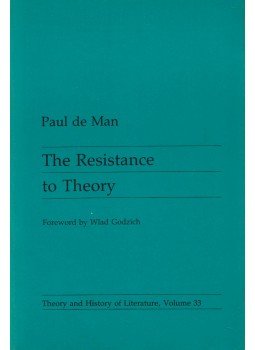 Paul de Man - The Resistance to Theory, Minneapolis 1986 antikvár könyv