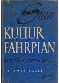 Stein, Werner - Kulturfahrplan