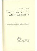 Léon Poliakov - The History of Anti-Semitism I.