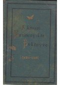Dr. Gerlóczy Géza - A kassai Kazinczy-kör Évkönyve 1898-1901