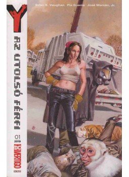 Brian K. Vaughan, Pia Guerra - Y: Az utolsó férfi 1. Brian K. Vaughan, Pia Guerra - Y: Az utolsó férfi 1., Budapest 2019 antikvár könyv