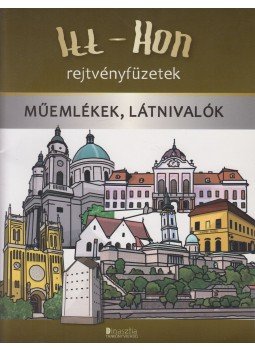 Bazsáné Lehrmann Terézia - Itt-Hon rejtvényfüzetek - Műemlékek, látnivalók, Budapest 2012 antikvár könyv