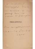 Maurice Bedel - Philippine. (Dedikált.)