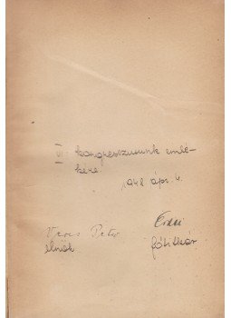  - A Nemzeti Parasztpárt egybekötött pártiskolai füzeteinek (politikai programjának) Veres Péter elnök és Erdei Ferenc főtitkár által aláírt példánya (1948)., Budapest 1948 antikvár könyv
