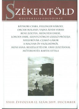 Borsodi L. László - Székelyföld XXIII. évfolyam 12. szám 2019. december,  2019 antikvár könyv