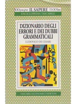  - Dizionario degli errori dei dubbi grammaticali, Roma 1996 antikvár könyv