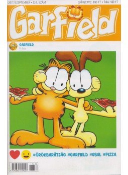 Jim Davis - Garfield 2017. szeptember 330. szám, Budapest 2017 antikvár könyv