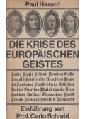 Paul Hazard - Die Krise des europäischen Geistes