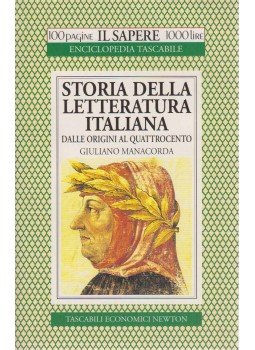 Giuliano Manacorda - Storia della letteratura italiana dalle origini al quattrocento,  1995 antikvár könyv