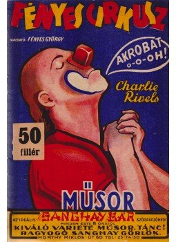 Fényes György - A Fényes Cirkusz 1943. július havi műsorfüzete., Budapest 1943 antikvár könyv