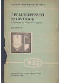 Taub Lajos,Vertse Dezső - Épületgépészeti szabványok III.