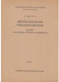 Dr. Ijjas István - Mezőgazdasági vízgazdálkodás