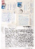 Dr. Kós Károly - Eszköz, munka, néphagyomány. Dolgozatok a munka néprajza köréből. (Dedikált.) - Kós Károly három levelezőlapja. (Kézirat.)