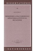 Tar Károly - Módszerek a magyarországi szélenergia-potenciál becslésére