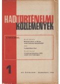 Mucs Sándor - Hadtörténelmi közlemények XV. évfolyam 1968/1. szám