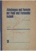 H. W. Fricke - Ableitungen und Formeln der Funk- und Fernmeldetechnik Band II.