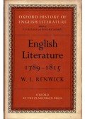W. L. Renwick - English Literature 1789-1815