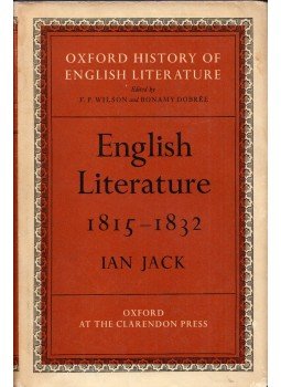 Ian Jack - English Literature 1815-1832 Ian Jack - English Literature 1815-1832, London 1963 antikvár könyv