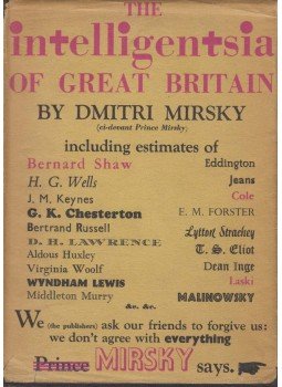 D. S. Mirsky - The Intelligentsia of Great Britain, London 1935 antikvár könyv