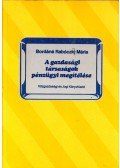 Bordáné Rabóczki Mária - A gazdasági társaságok pénzügyi megítélése
