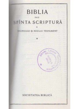 - Biblia sau sfinta scriptura - Biblia sau sfinta scriptura, Bukarest 0 antikvár könyv