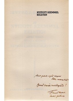 Faust Antal - Nyitott szemmel Keleten. Útban a manilai Eucharisztikus Kongresszusra. (Dedikált.), Rákospalota 1937 antikvár könyv