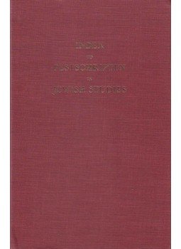 Berlin, Charles - Index to Festschriften in Jewish Studies, Cambridge 1971 antikvár könyv
