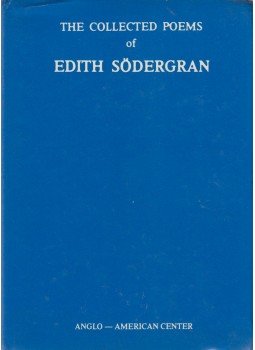 Edith Södergran - The Collected Poems of Edith Södergran,  1980 antikvár könyv