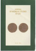 Judith A. Rasson,Zsuzsanna Reed - Annual of Medieval Studies at CEU vol. 22 2016