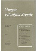 Steiger Kornél - Magyar Filozófiai Szemle 2007/3-4.