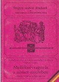 Horváth Iván,Olaszyné Kállai Kamillia,Zimányi Katalin - Melléknévragozás a német nyelvben