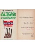 Edward Albee - The American Dream / The Zoo Story (aláírt)