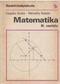 Czapáry Endre,Némethy Katalin - Matematika III.
