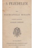 Niccolo Macchiavelli - A fejedelem