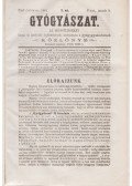 Poor Imre (szerk.) - Gyógyászat. Az orvostudomány hazai és külföldi fejlődésének, különösen a gyógygyakorlatnak közlönye. I. évfolyam, 1–52. szám. (1861). [Teljes.]