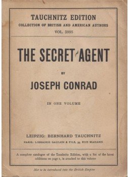 Joseph Conrad - The Secret Agent Joseph Conrad - The Secret Agent, Lipcse 1929 antikvár könyv
