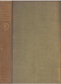 Thomas Carlyle - English and Other Critical Essays Thomas Carlyle - English and Other Critical Essays, London 1925 antikvár könyv